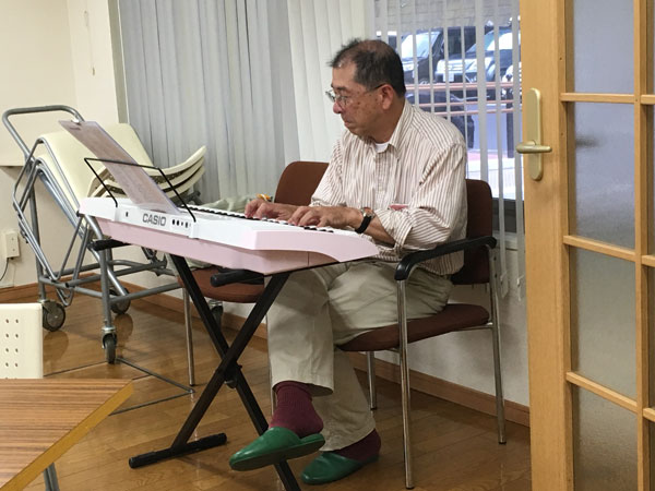 キーボードの生ＢＧＭが素敵でした