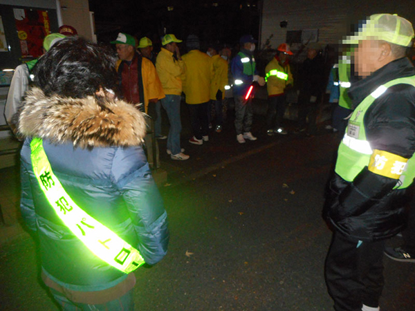 年末特別警戒パトロール