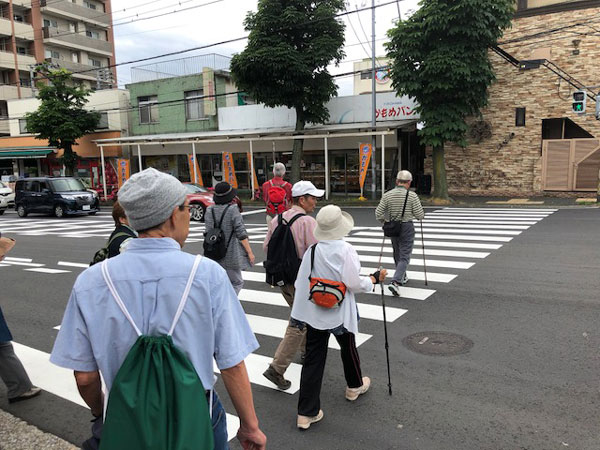 六ツ川４丁目ウォーキング会５