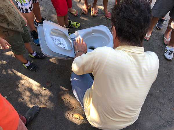 防災訓練キャンプ21