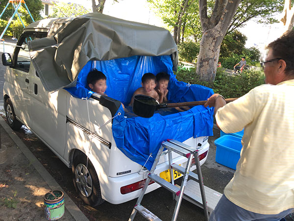 防災訓練キャンプ8