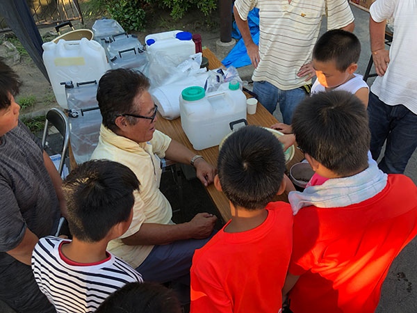 防災訓練キャンプ9