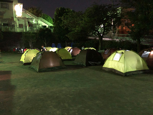 防災訓練キャンプ12