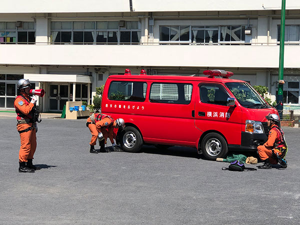 防災訓練キャンプ21