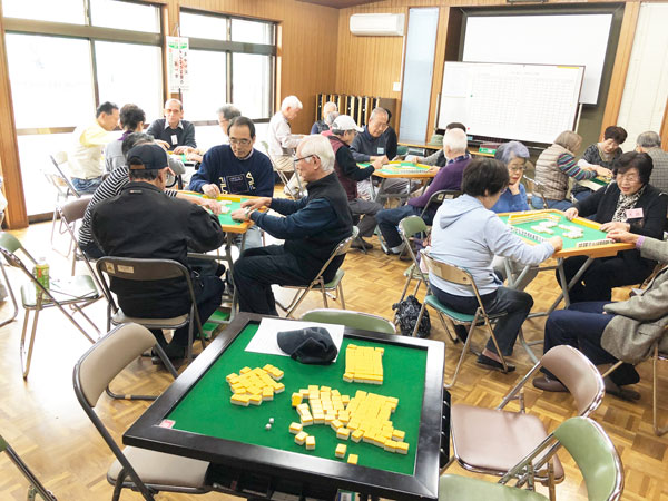 六ツ川大池地区サロン麻雀大会