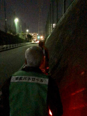 六ツ川大池地区防犯パトロール3