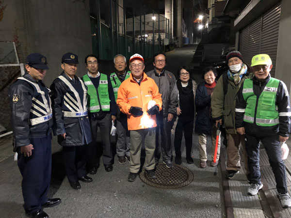 六ツ川大池地区防犯パトロール4