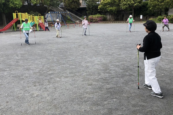 別所地区ノルディックウォーキング1