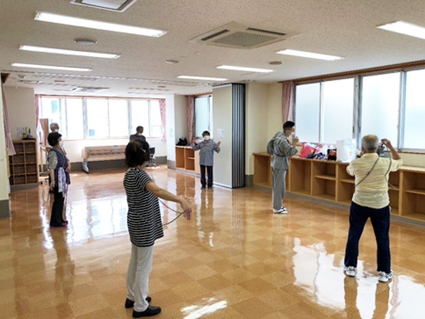 六ツ川地区「保健体操会」